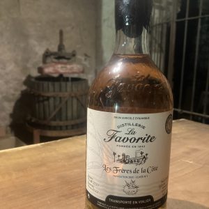 Les Frères de la Côte rhum ambré la favorite navigation 2022 70cl